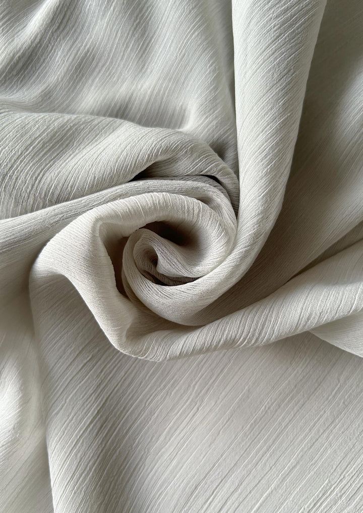 Pigeon - Plain Crinkled Chiffon