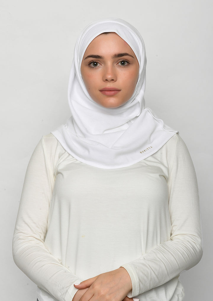 White-SlipOn-Polo Cotton - BOKITTA