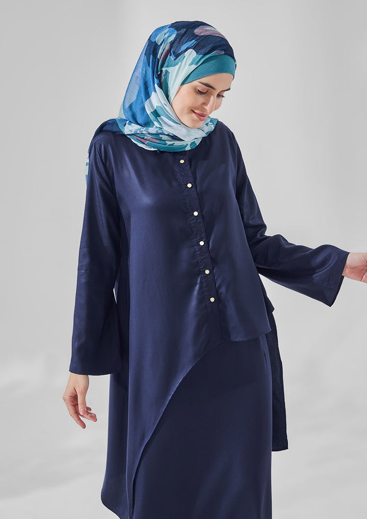 Assymetric Shirt-Tencelâ„¢ - BOKITTA