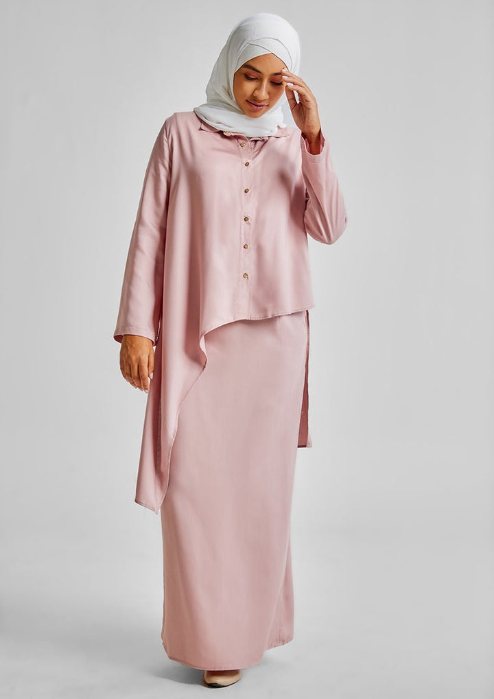 Assymetric Shirt-Tencelâ„¢ - BOKITTA
