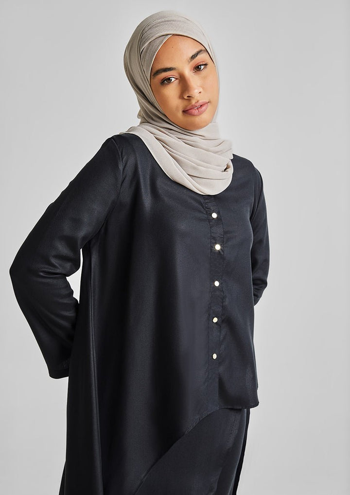 Assymetric Shirt-Tencelâ„¢ - BOKITTA