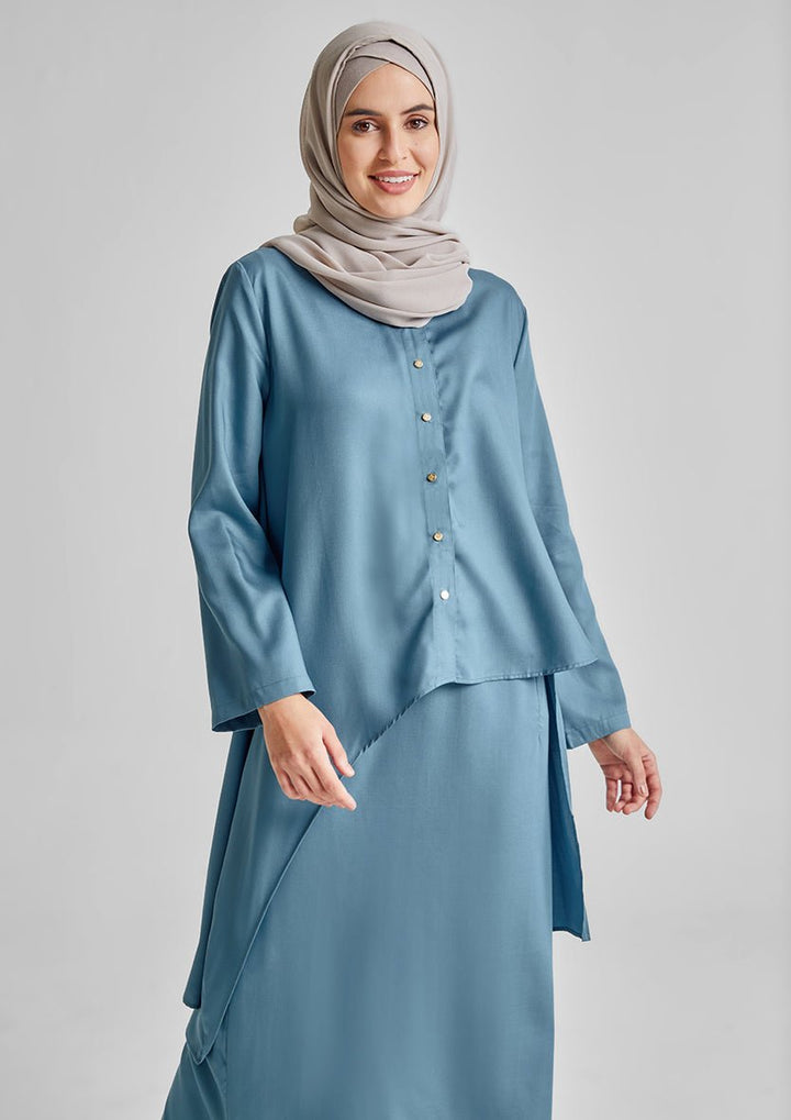 Assymetric Shirt-Tencelâ„¢ - BOKITTA