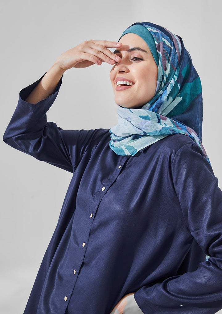 Assymetric Shirt-Tencelâ„¢ - BOKITTA
