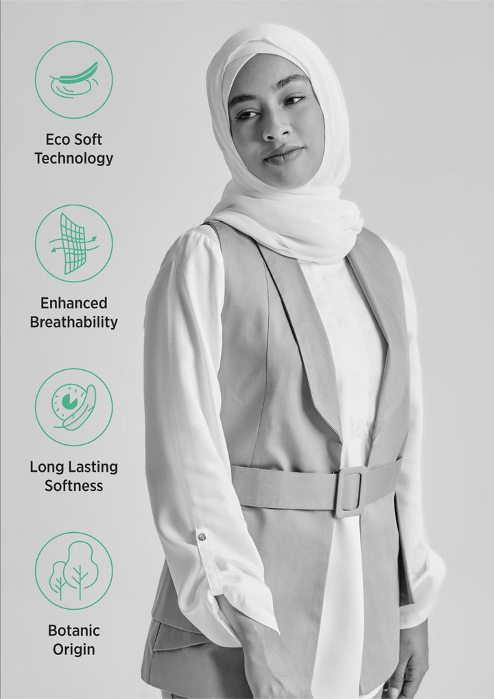 Structured Side-Fold Vest in Tencel™