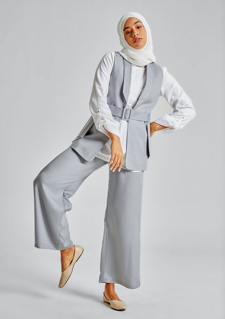 Side Folds Vest-Tencelâ„¢ - BOKITTA