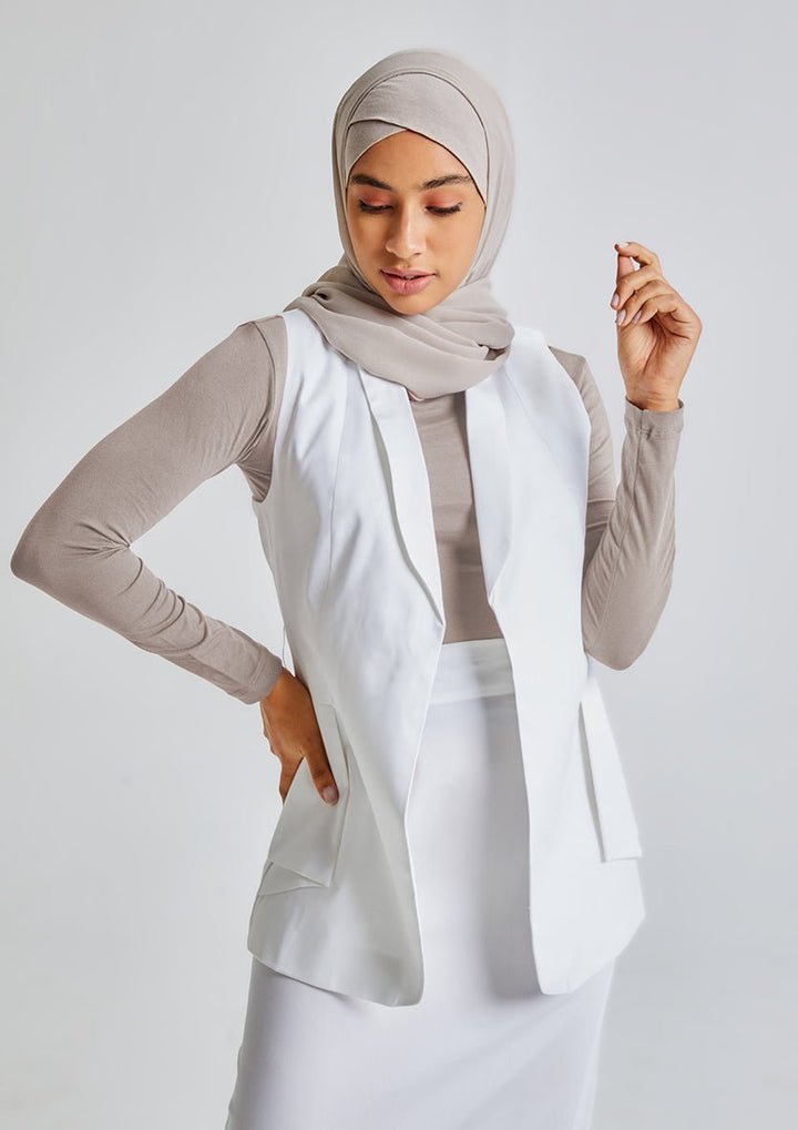 Side Folds Vest-Tencelâ„¢ - BOKITTA