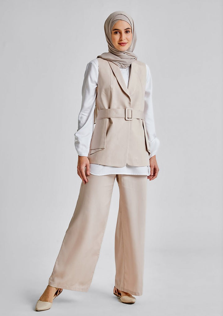 Side Folds Vest-Tencelâ„¢ - BOKITTA