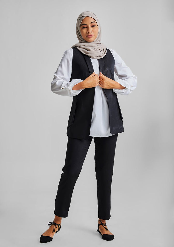 Side Folds Vest-Tencelâ„¢ - BOKITTA