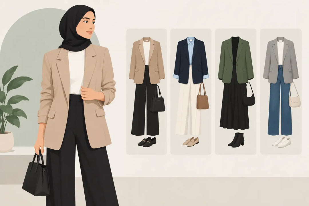 How to Layer Modest Blazers for Every Day