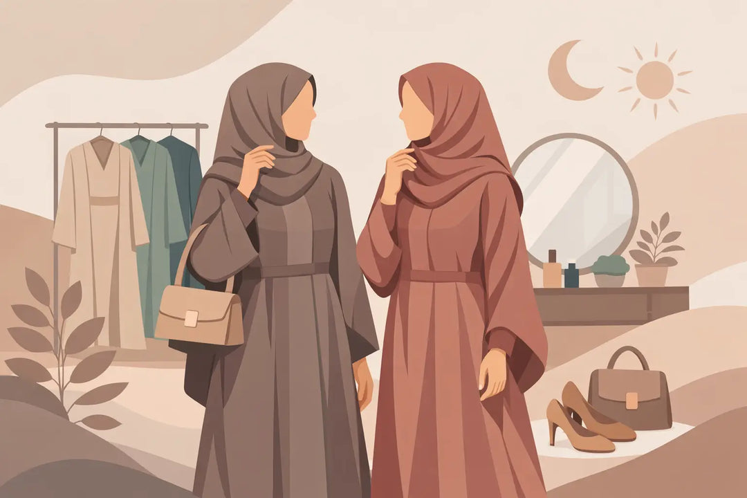 How to Style Matching Abaya Hijab Sets