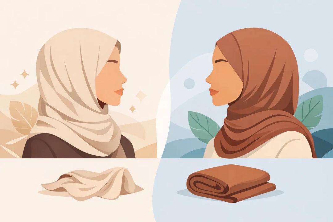 Crepe Hijab vs Jersey: Which One Fits You?