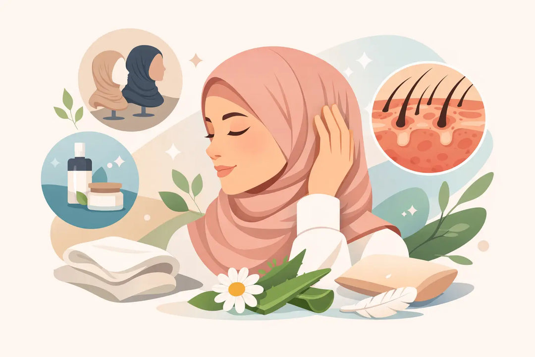 How to Choose a Hijab for Sensitive Scalp