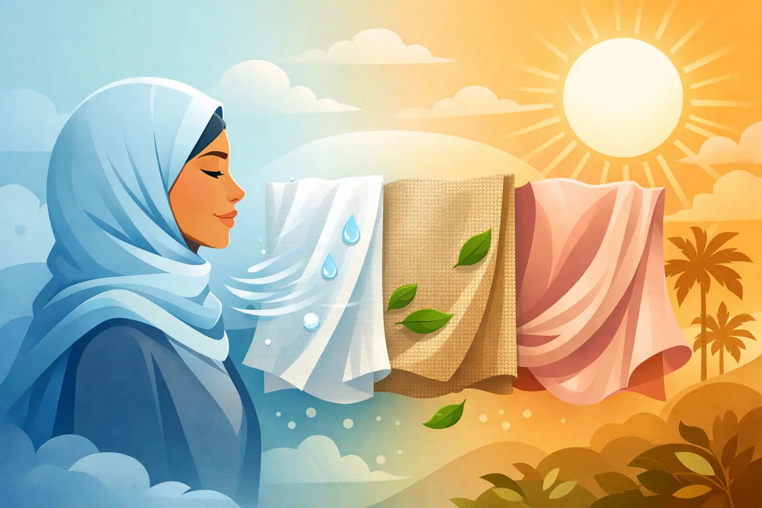 Which Hijab Fabric Stays Cool in Hot Weather?