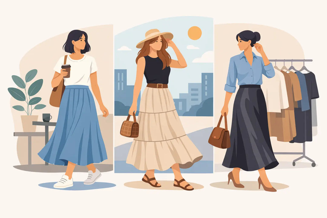A Guide to Styling Long Skirts for Every Day