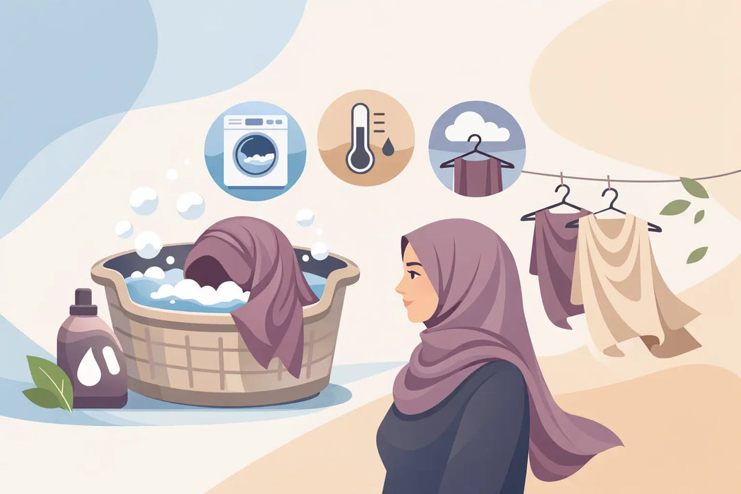 How to Wash Modal Hijabs Without Fading