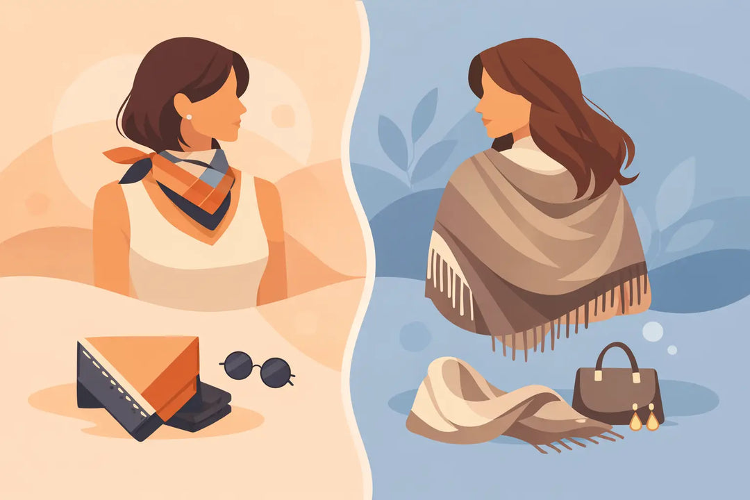 Square Scarf vs Shawl: Which Style Fits You?