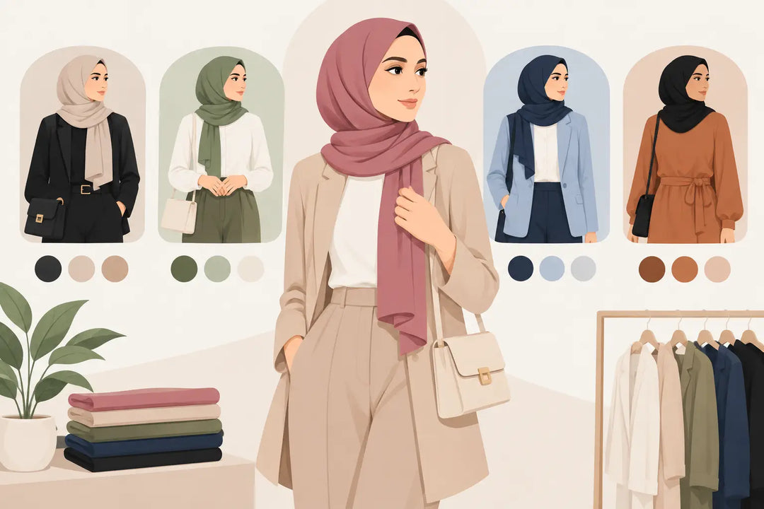 How to Coordinate Hijab Colors With Any Outfit