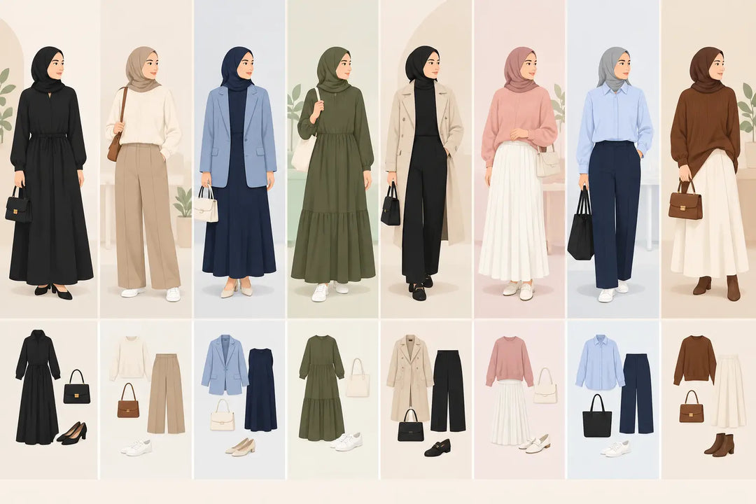 8 Modest Wardrobe Examples for Every Week