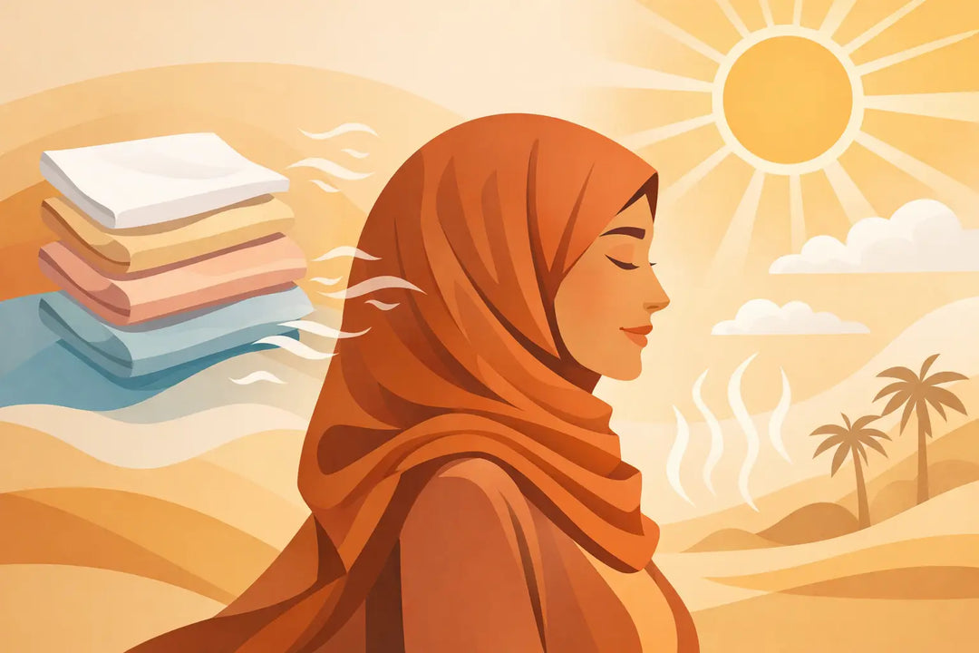 Which Hijab Fabric Breathes Best in Heat?