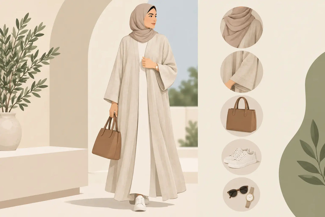 How to Style Linen Abaya for Everyday Wear
