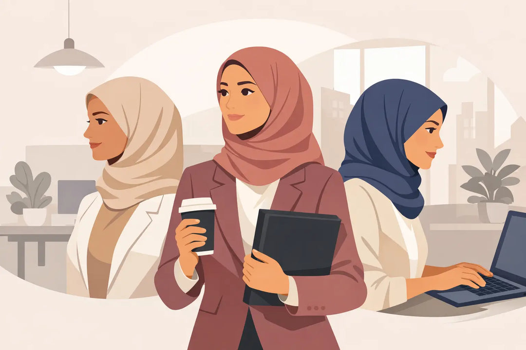 Best Hijab Colors for Work That Always Look Polished