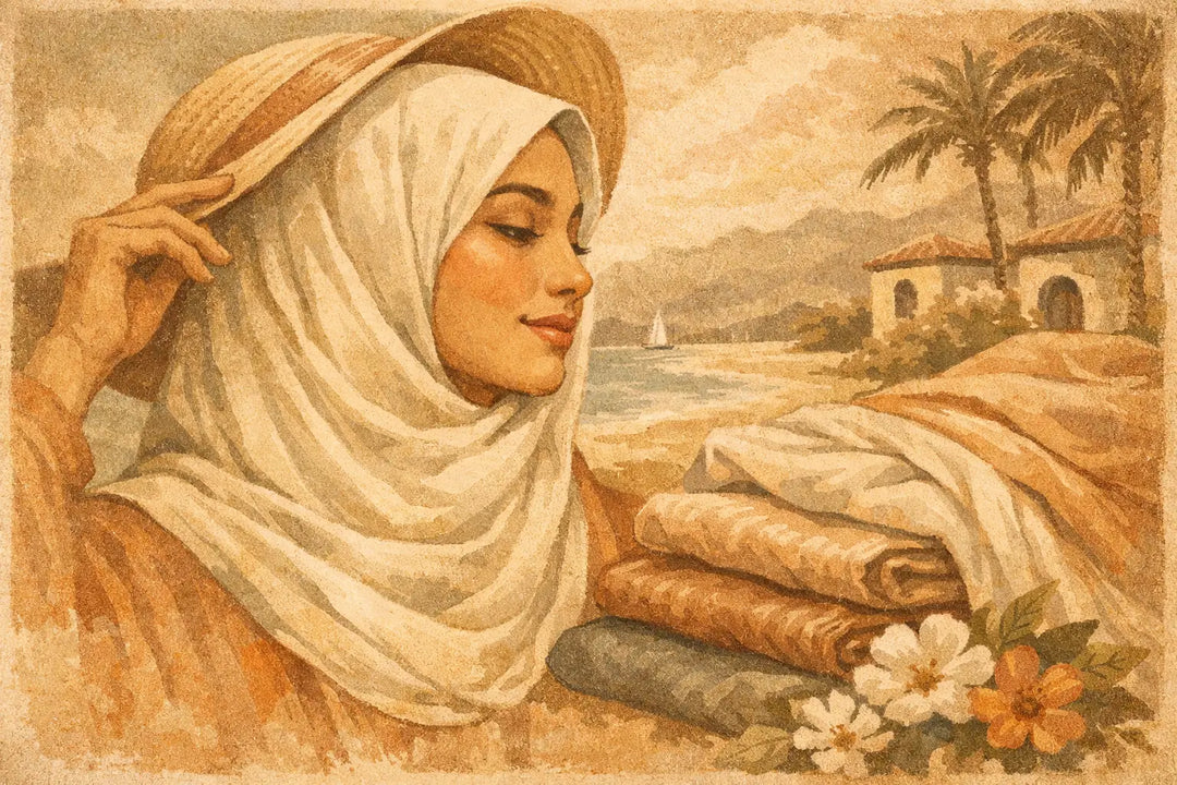 Best Hijab Fabrics for Summer to Wear Daily