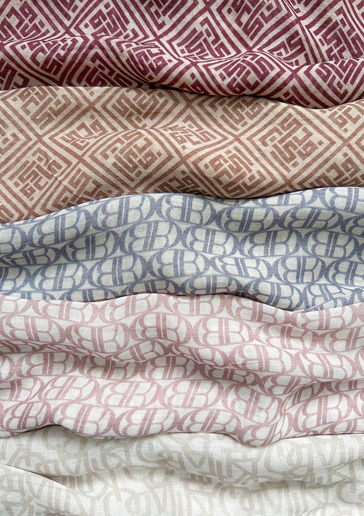 Bokitta Oblique Stone - Modal Woven Shawl