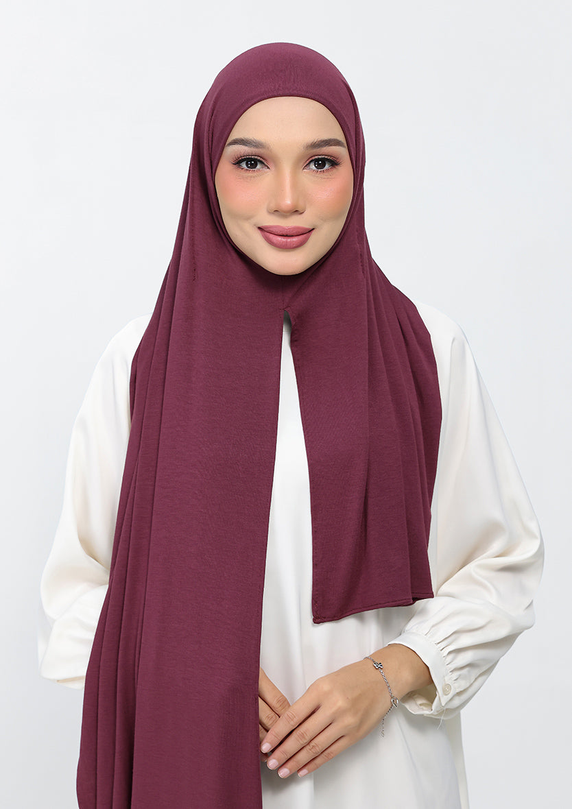 Burgundy - Ultra light Soft Modal Instant Jersey ®