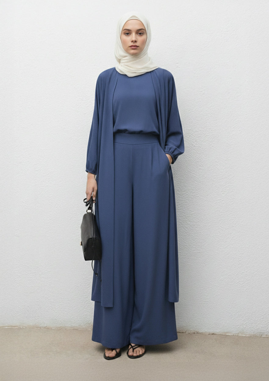 Denim - Haya 3 Piece Co-ord Set