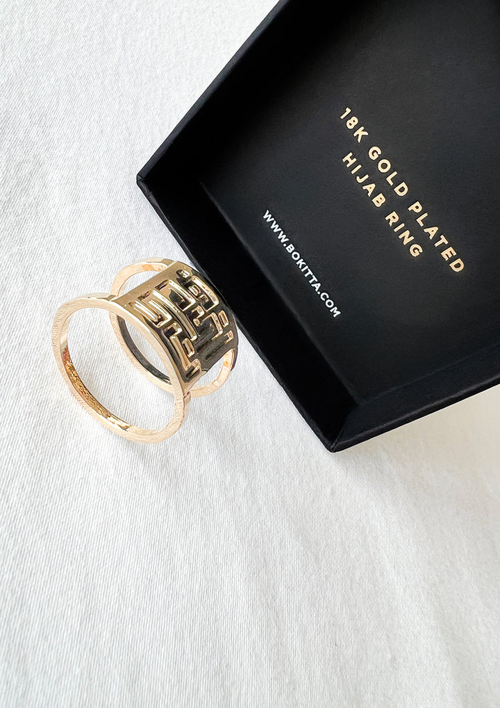 Monogram Dual Ring