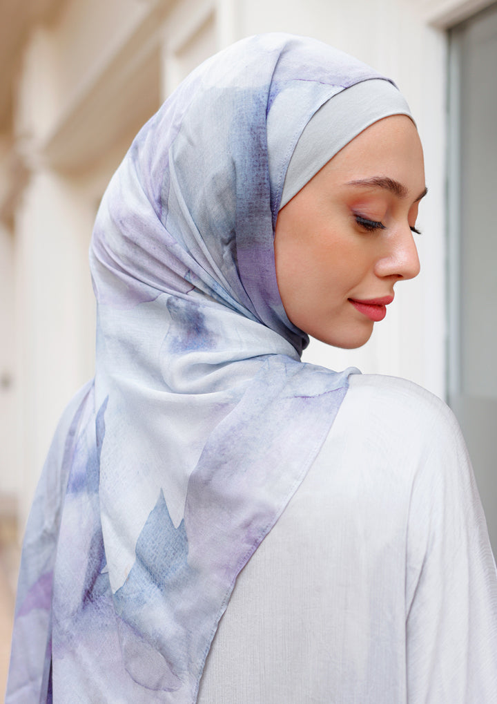 Ocean Haze  - Modal Woven Shawl