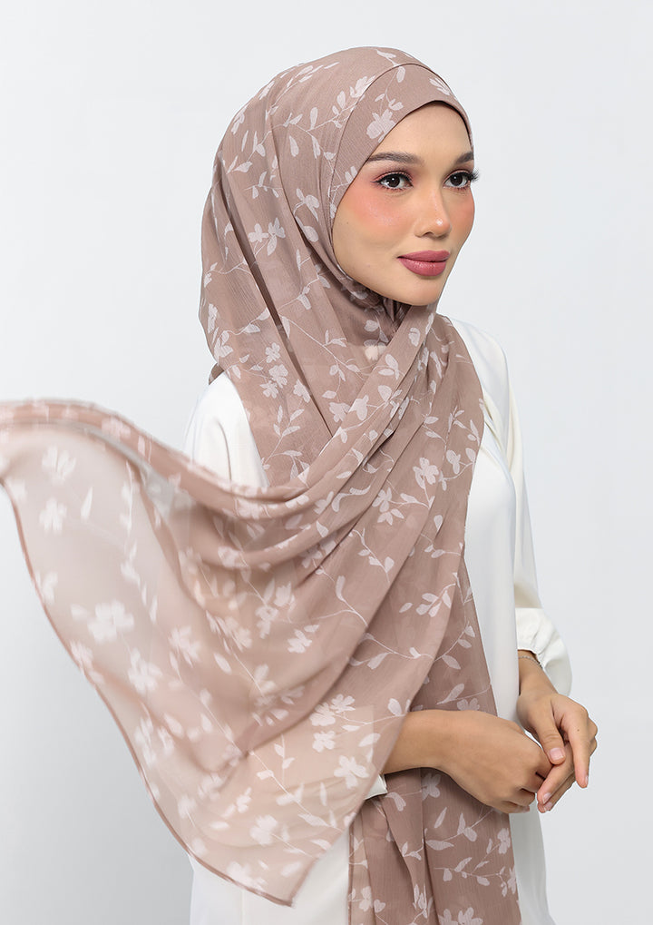Sakina Beige - Instant Hijab With Inner
