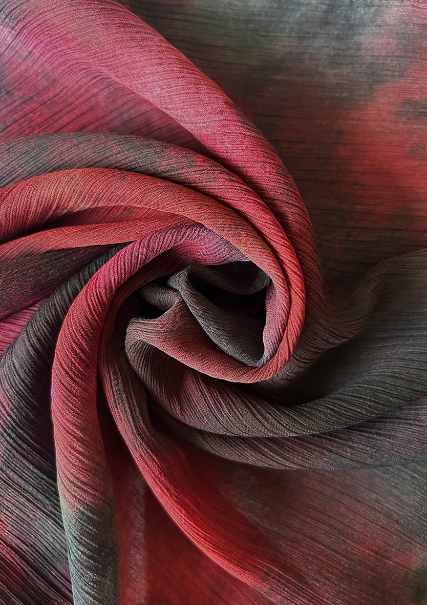 Burning Rose - Instant Hijab With Inner