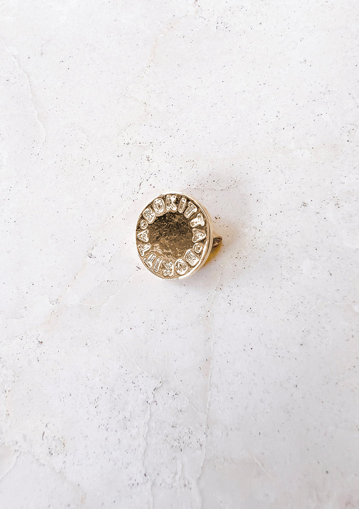 Bokitta Circle Brooch