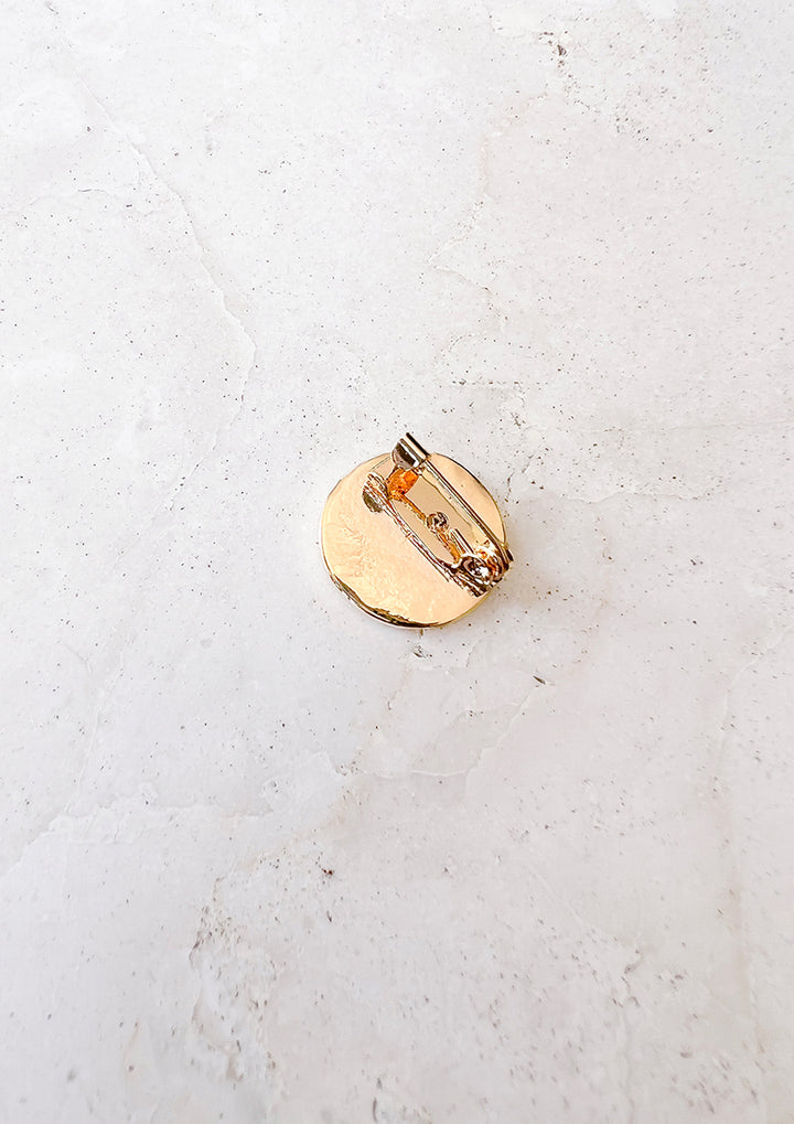 Bokitta Circle Brooch