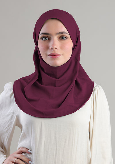 Amira Hijab-Plain Jersey Cotton