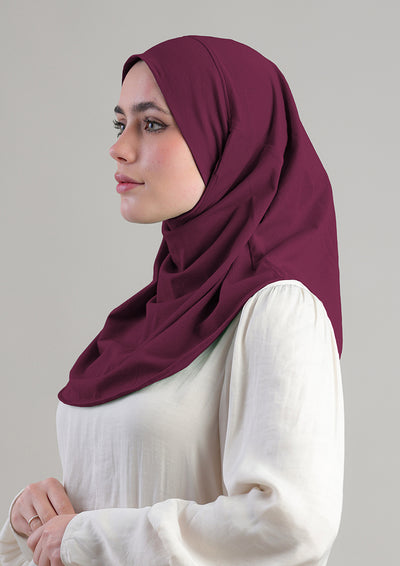Amira Hijab-Plain Jersey Cotton