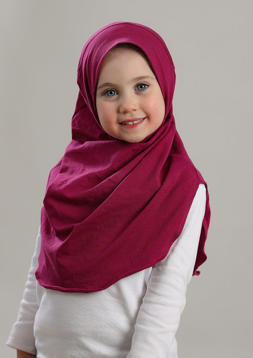 Amira Hijab Girls Maxi-Plain Jersey Cotton