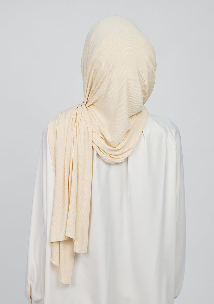 小物 salsation Shawl with Opening Angora Angora - Ribbed Lenzing MicroModal Jersey Shawl – Hijab | Bokitta