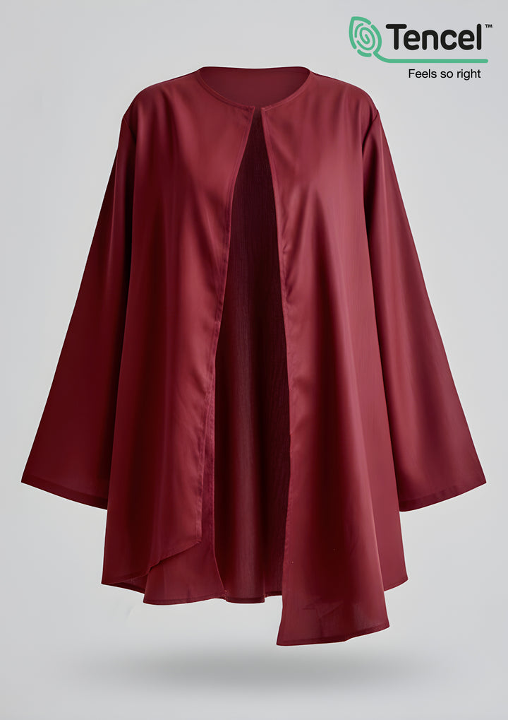 Asymmetric Cardigan-Tencelâ„¢ - BOKITTA