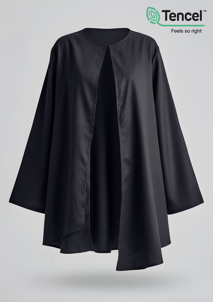 Asymmetric Cardigan-Tencelâ„¢ - BOKITTA