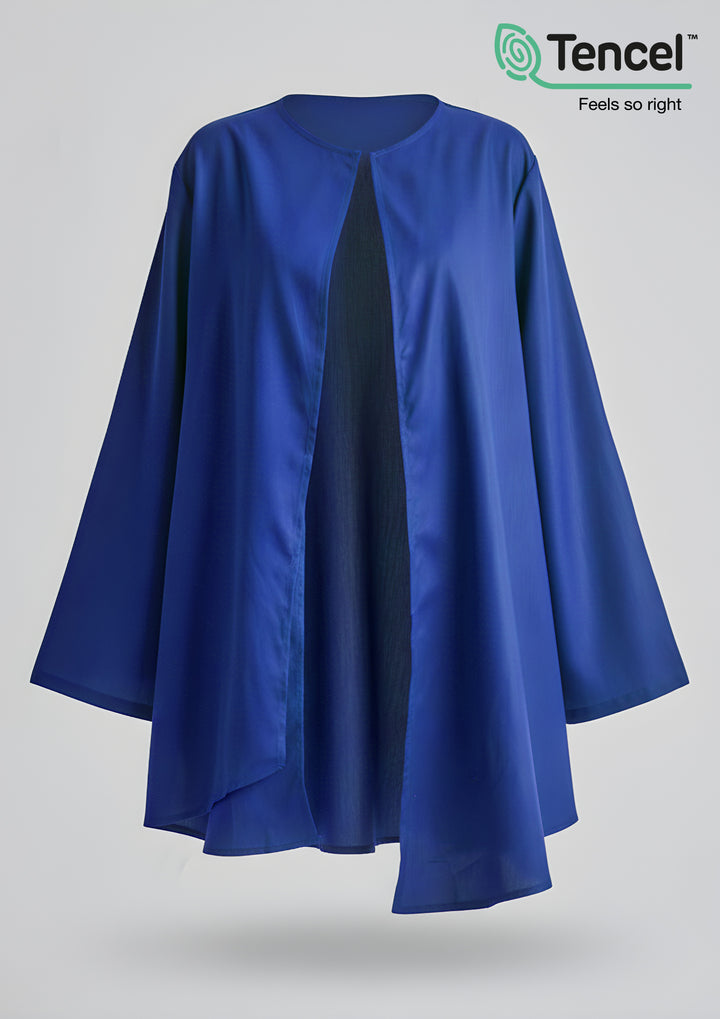 Asymmetric Cardigan-Tencelâ„¢ - BOKITTA