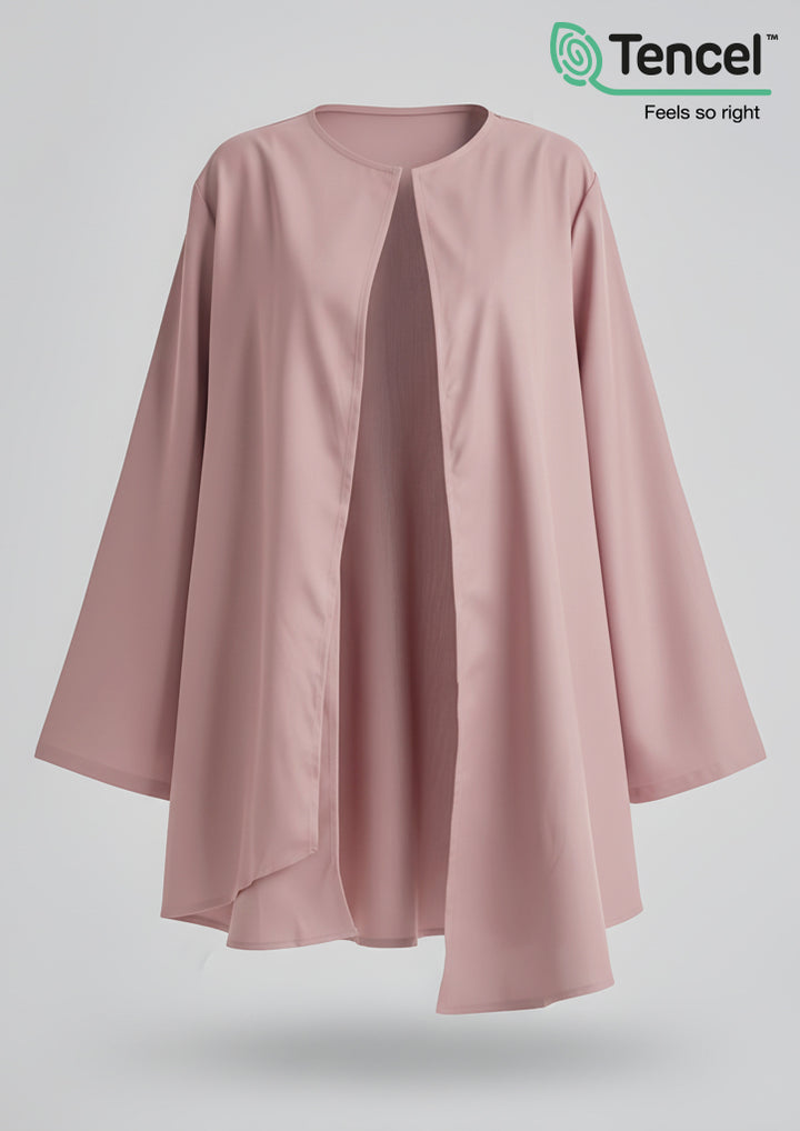 Asymmetric Cardigan-Tencelâ„¢ - BOKITTA