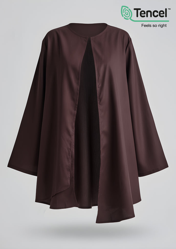 Asymmetric Cardigan-Tencelâ„¢ - BOKITTA