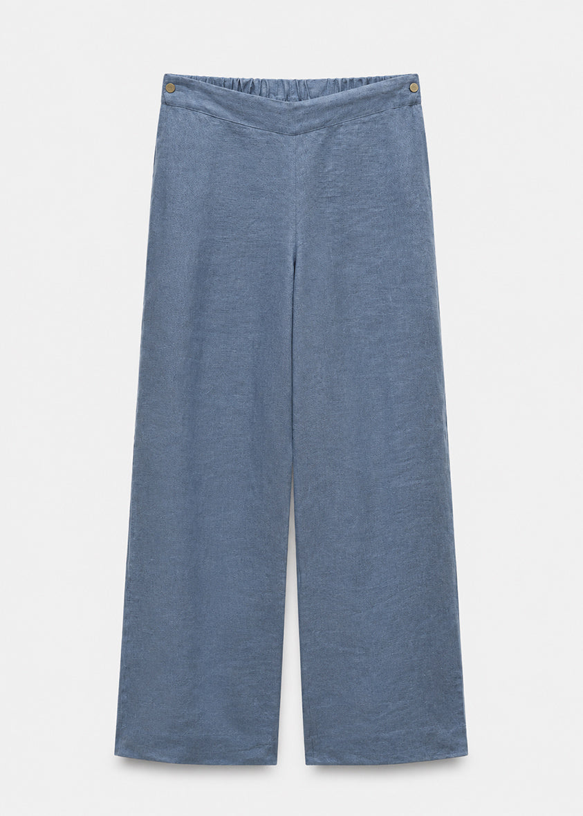 100% Italian Linen Co-ord Set - Blue