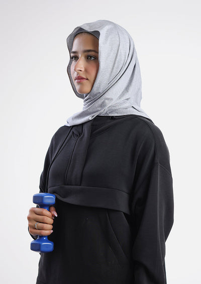 Sports Capshawl Hijab Heather