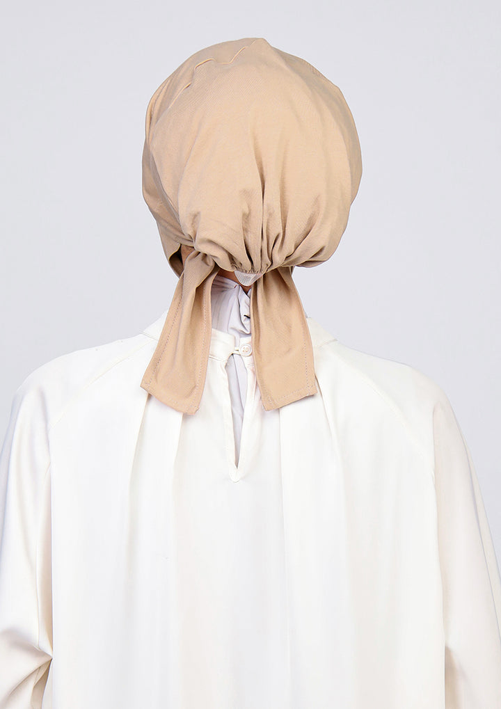 Light Beige - Chin Inner - Plain Jersey Cotton