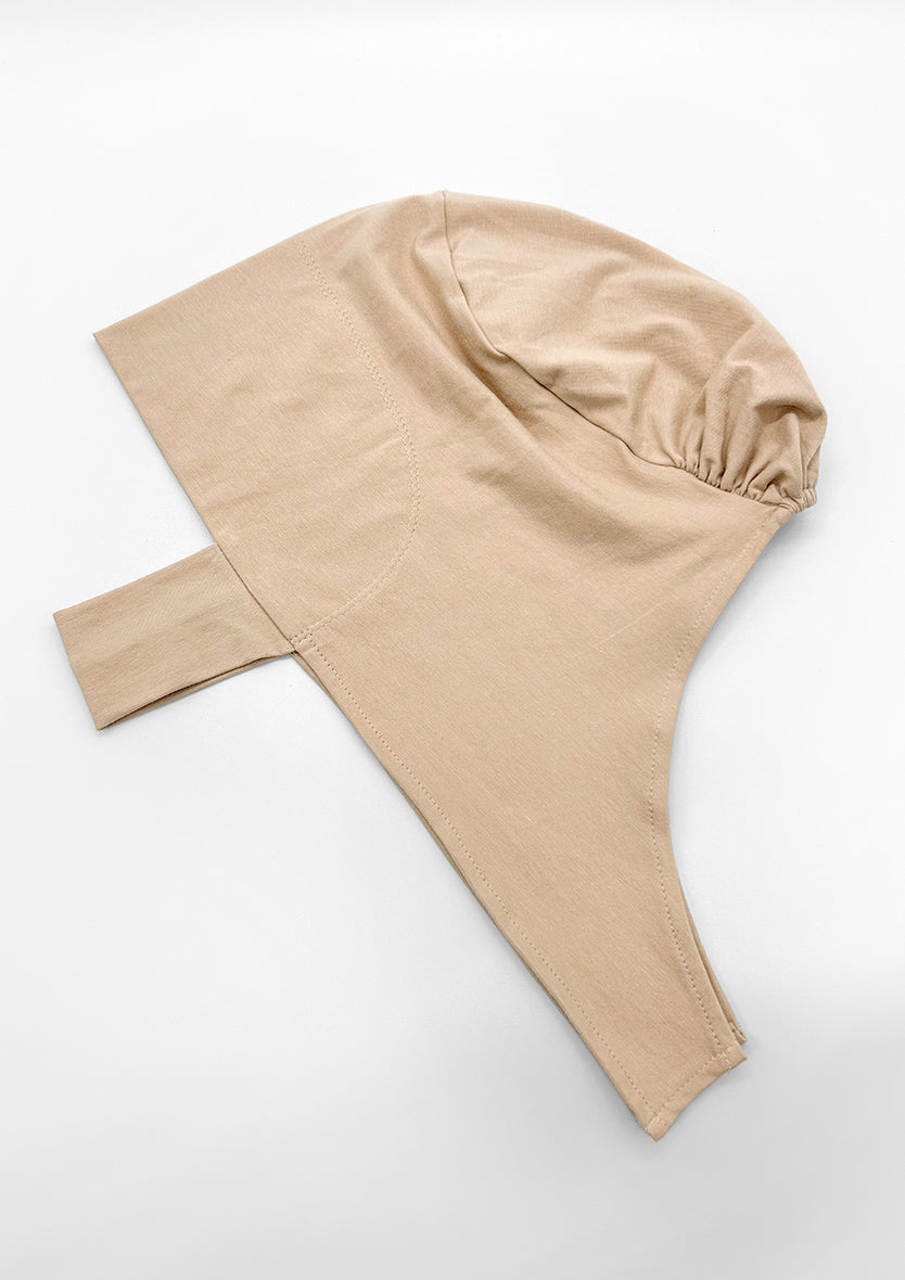 Light Beige - Chin Inner - Plain Jersey Cotton