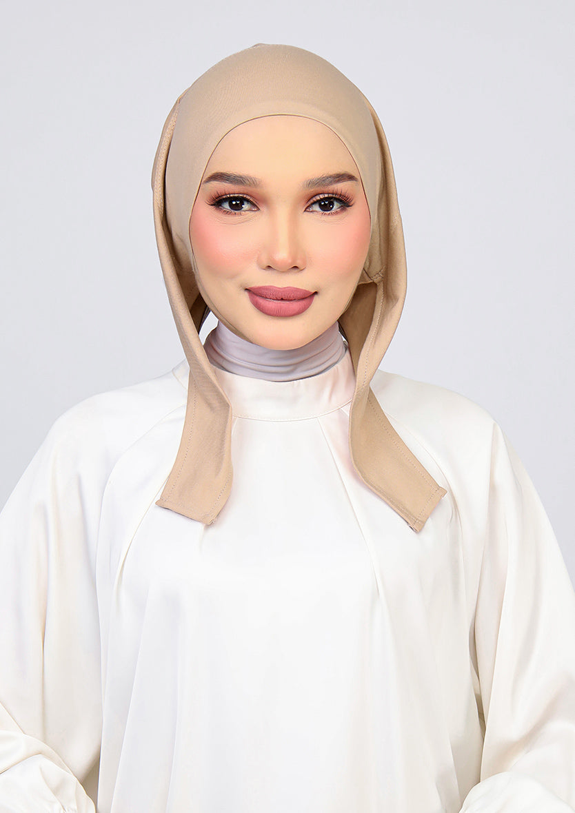 Light Beige - Chin Inner - Plain Jersey Cotton