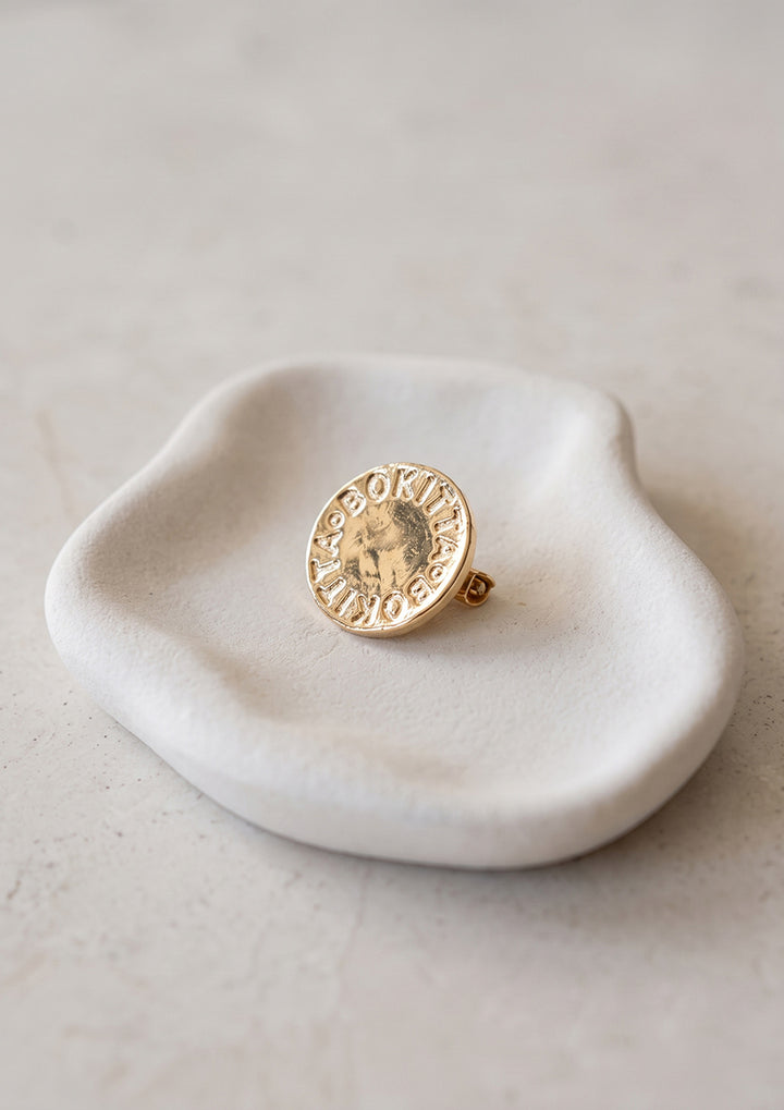Bokitta Circle Brooch